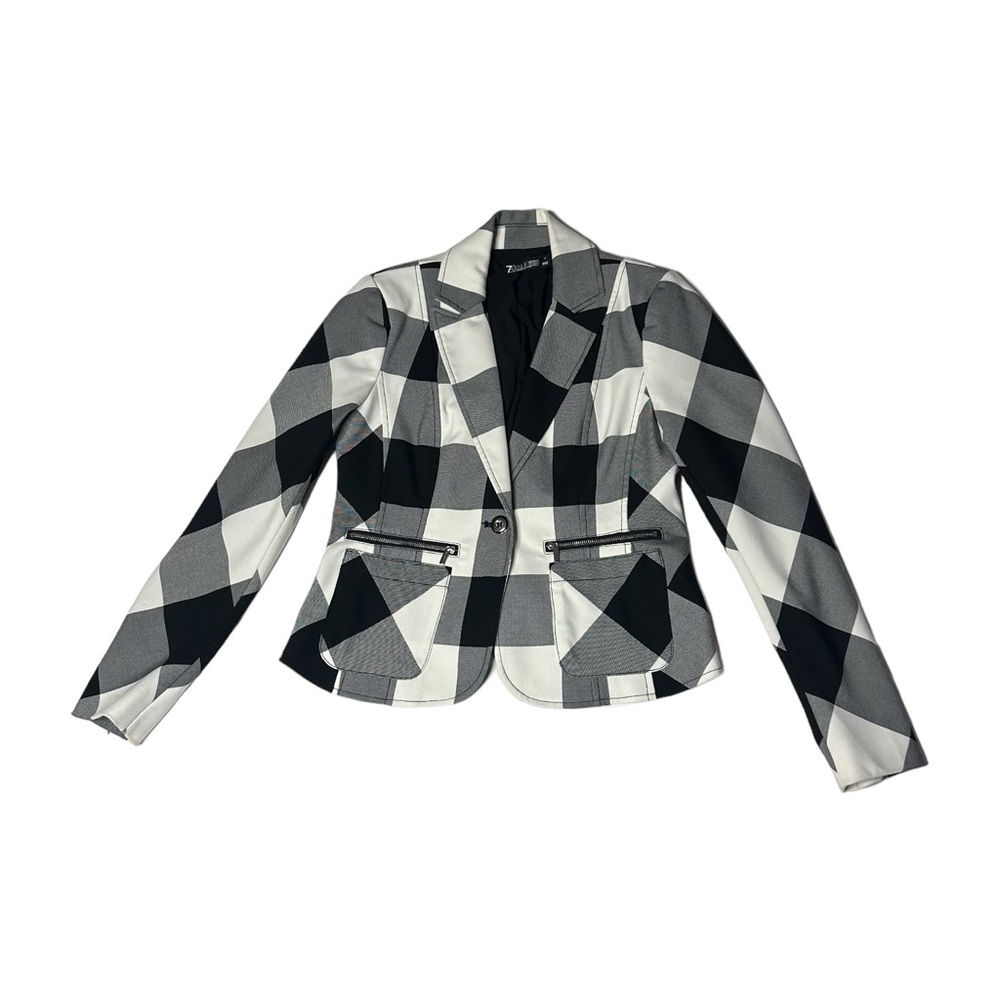 New York & Co 7th Avenue Women’s Blazer Black&White Size 2